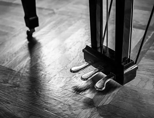 Photo of Piano foot pedals