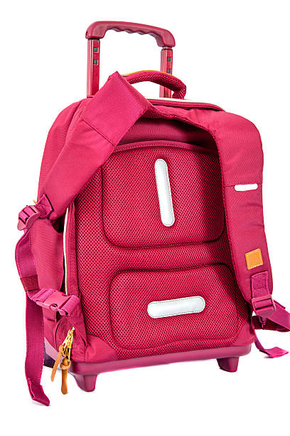 istock children's school trolley bag red color 615422652