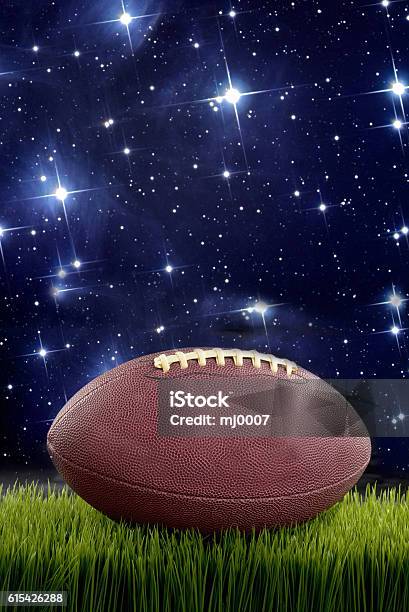 Friday Night Lights Stock Photo - Download Image Now - American Culture, American Football - Ball, American Football - Sport