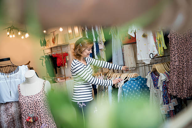 istock Woman shopping for clothes 615427910