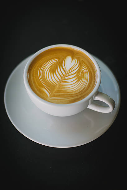 istock coffee latte art in coffee shop 615428232