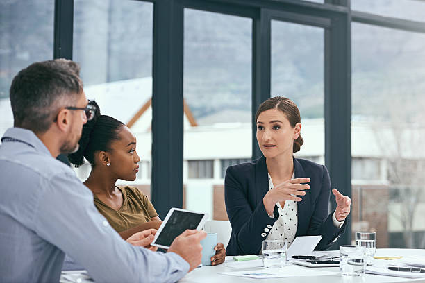 istock Formulating new ways to do business 615430734