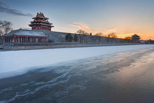 istock The Forbidden City with Snow- Beijing, China 615478262