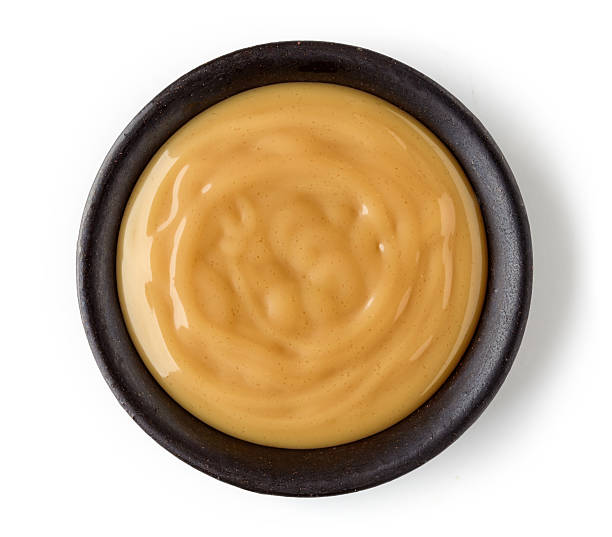 istock Bowl of vanilla custard 615487810