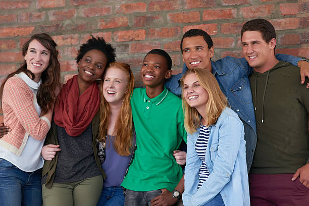 istock They look like they're enjoying life on campus 615489086