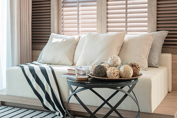 istock white color set of pillows and sofa 615492680