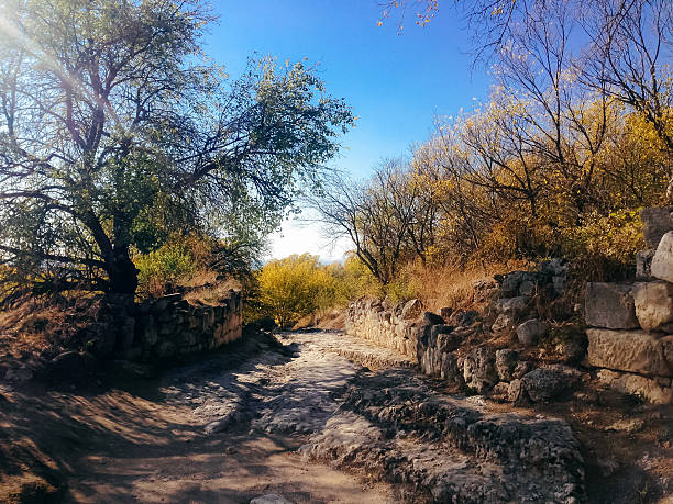 istock old path in mountains of Crimea 615493666