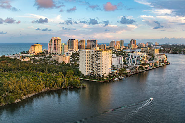 istock Aerial View of Beach City 615497220