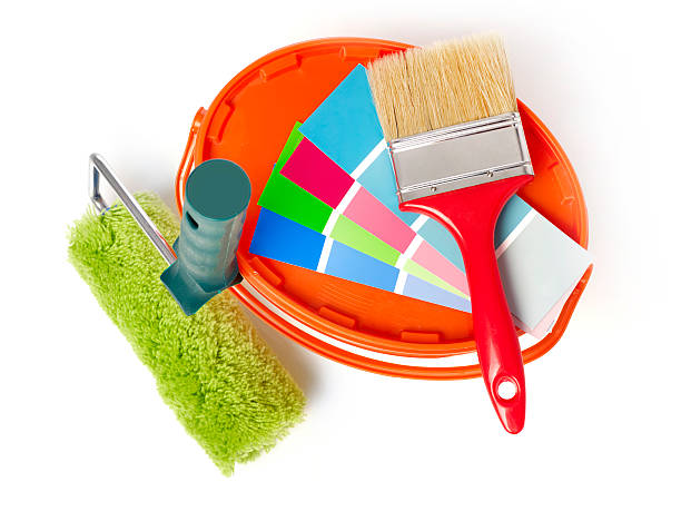 istock Painting equipment 615497426