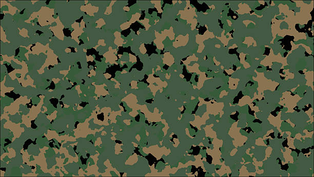istock Abstract Military Camouflage texture Background. 615502770
