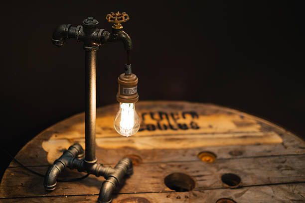 istock Vintage Styled Lamp 615502772