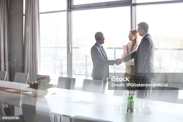 Corporate Business Stock Photo - Download Image Now - Handshake, Business, Business Meeting