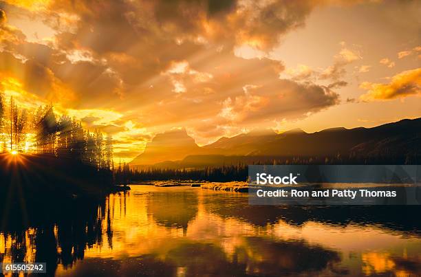 Mountains Of The Canadian Rockies In Banff Np Stock Photo - Download Image Now - Mountain, Banff, Banff National Park