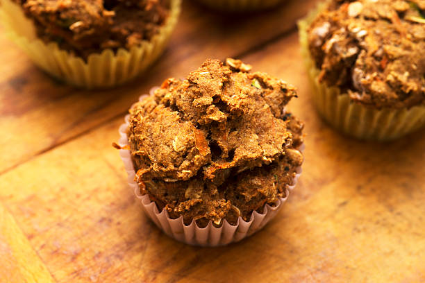 istock Vegetarian Food - Carrot Zucchini Muffins 615511128