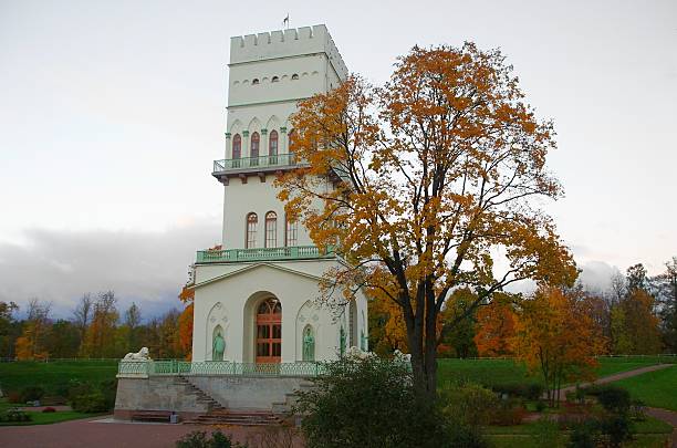 weißer turm in zarskoje selo - alex parks stock-fotos und bilder