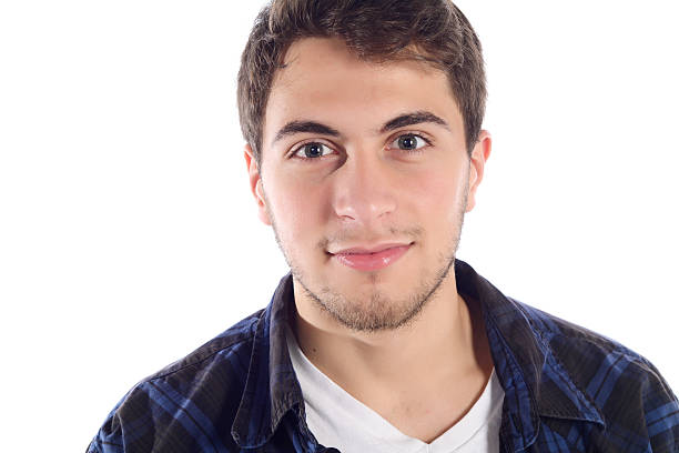 istock Close up of young latin man. 615514324