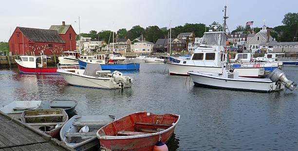 istock Boats in Rockport Harbor 615518894