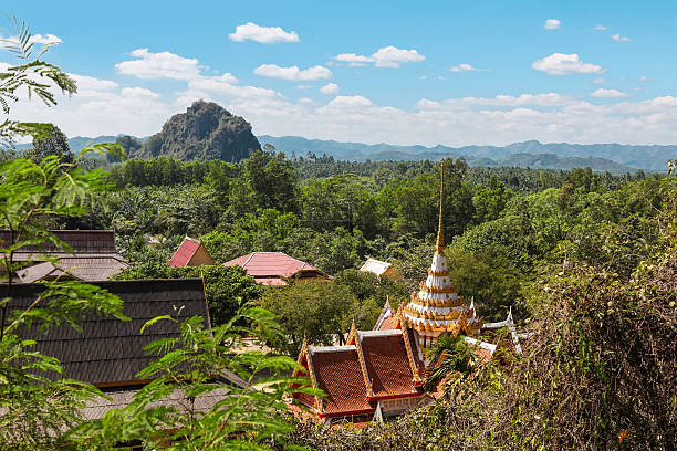 istock Wat Thep Charoen near Chumphon, Thailand 615519838
