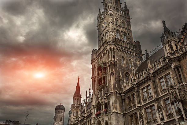 istock architecture of City Hall in Munich 615519874