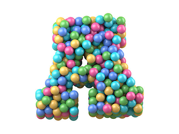 istock Color plastic balls on children's playground font. 615523602