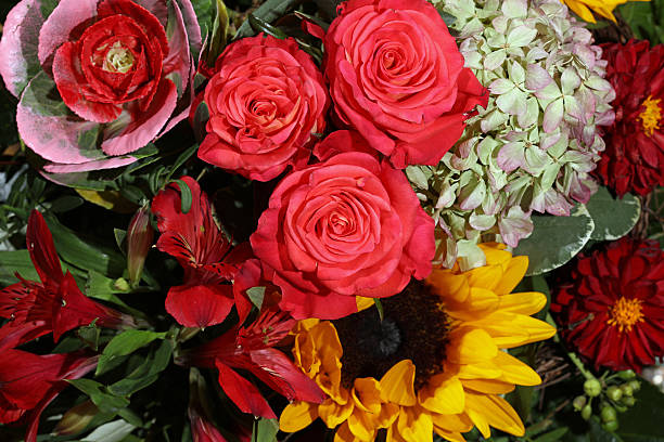 istock Bouquet of fresh Summer Flowers 615524358