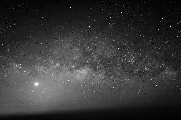 istock Milky way galaxy with stars and space dust 615600492