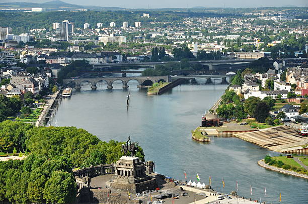 istock View from Fortress Ehrenbreitstein in Koblenz- Germany 615601630