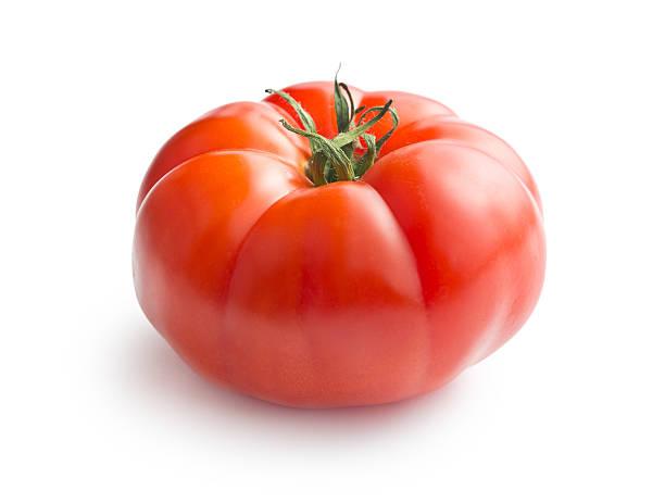 レッドトマト  - beefsteak tomato ストックフォトと画像