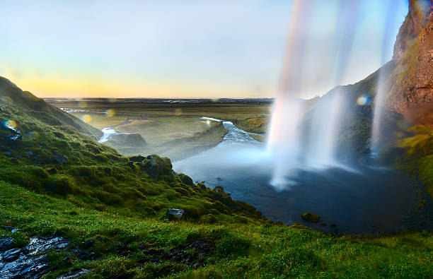 istock Seljalandsfoss ,waterfalls on the Iceland 615605642