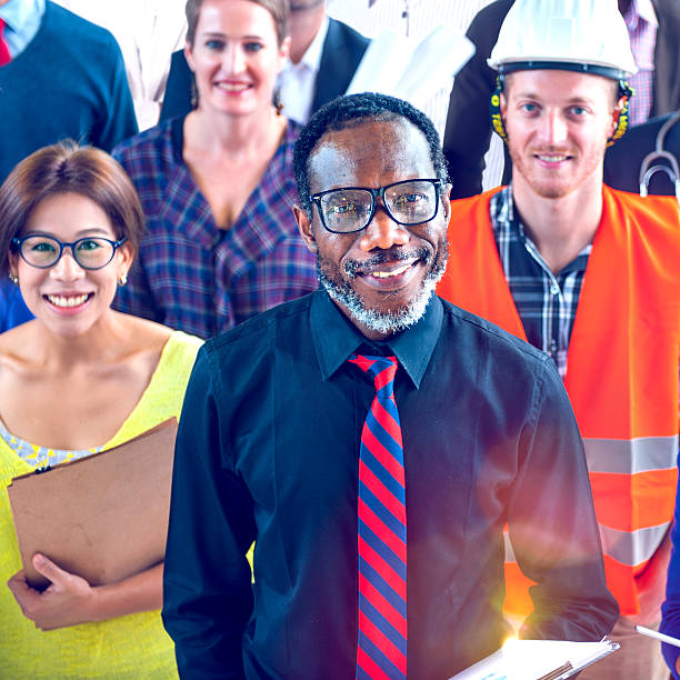 istock Multi-Ethnic Group of People with Various Occupations Concept 615607768