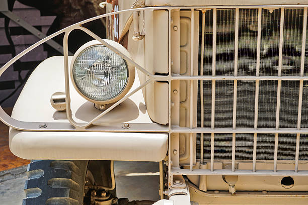 istock Front jeep car in the outdoor. 615609008