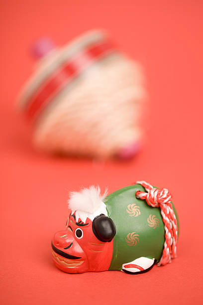 istock Japanese traditional toy 615609336