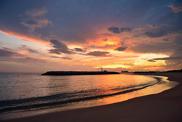 istock Amazing seascape during sunset 615611620