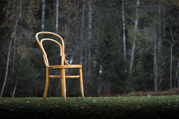 istock Antique Bentwood Viennese chair 615612242