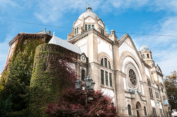 istock Old synagogue in Novi Sad, Serbia. 615616100