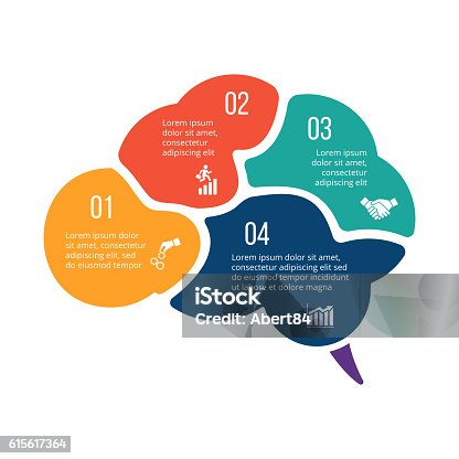 istock Vector illustration of business infographic 615617364
