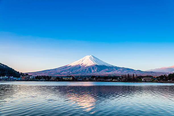 istock Mt Fuji in the early morning 615617412