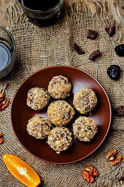 istock chocolate lentil prunes walnuts orange vegan balls 615617612