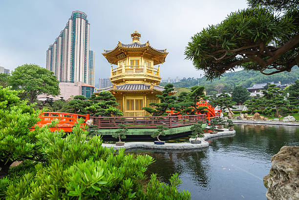 istock Nan Lian Garden at hongkong 615618568