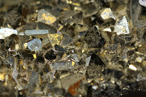 istock Pyrite or iron pyrites is a mineral 615624444