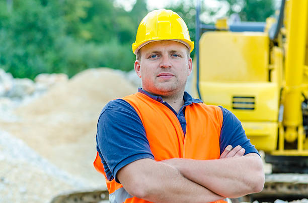 istock Portrait of an Construction Worker 615627350