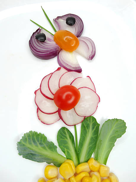 istock creative funny vegetable snack with cucumber 615630844