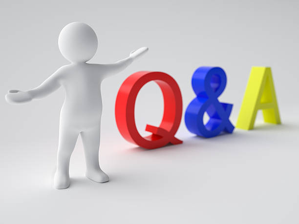 Word Q&a 180+ 3d Small People Question Answer Stock Photos, Pictures & Royalty ...