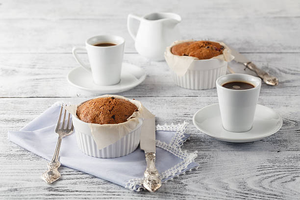istock cup of coffee and snack 615635134