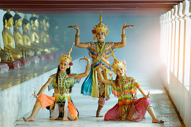 istock Manohra models : MANOHRA is folk dance in South 615637576