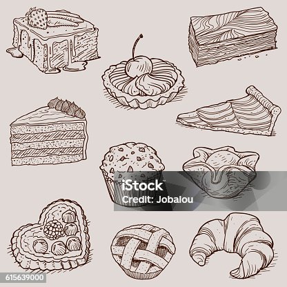istock Gourmet Desserts and Bakery Collection 615639000