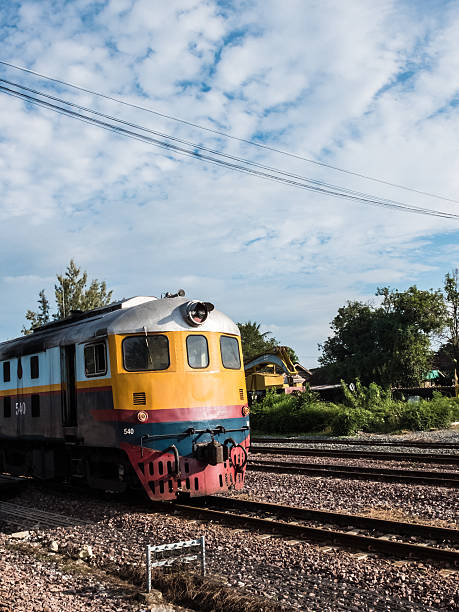 istock old vintafe thai train on the railway 615639748