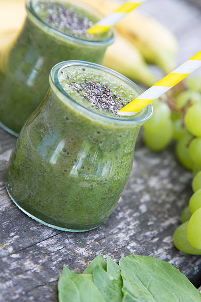 istock Healthy detox green smoothie 615705266