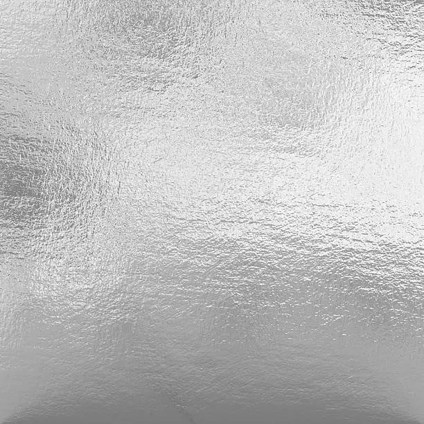 Silver foil texture or background