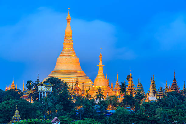 istock Yangon, Myanmar, Shwedagon Pagoda 615716006
